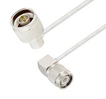L-COM LCCA30581-FT3 RF / Coaxial Cable Assembly, 3 ft, 914.4 mm, 0.085 Hand Formable, N Type Right Angle Plug