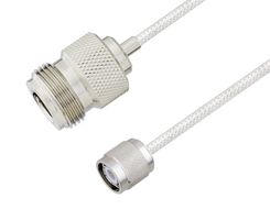 L-COM LCCA30584-FT5 RF / Coaxial Cable Assembly, 5 ft, 1.5 m, 0.085 Hand Formable, N Type Jack, TNC Plug, 50 ohm