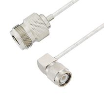 L-COM LCCA30585-FT3 RF / Coaxial Cable Assembly, 3 ft, 914.4 mm, 0.085 Hand Formable, N Type Jack