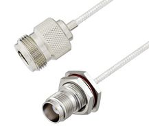 L-COM LCCA30587-FT1.5 RF / Coaxial Cable Assembly, 1.5 ft, 457.2 mm, 0.085 Hand Formable, N Type Jack