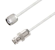 L-COM LCCA30591-FT5 RF / Coaxial Cable Assembly, 5 ft, 1.5 m, 0.085 Hand Formable, BNC Jack, TNC Plug, 50 ohm