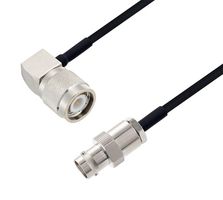 L-COM LCCA30659-FT4 RF / Coaxial Cable Assembly, 4 ft, 1.2 m, 0.085 Hand Formable, BNC Jack, TNC Right Angle Plug