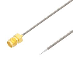 L-COM LCCA30707-1FT RF / Coaxial Cable Assembly, 1 ft, 304.8 mm, 0.047" Hand Formable, SMA Jack, Free End, 50 ohm