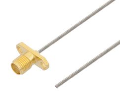 L-COM LCCA30710-1FT RF / Coaxial Cable Assembly, 1 ft, 304.8 mm, 0.047" Hand Formable, SMA Jack, Free End, 50 ohm