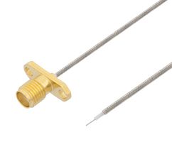 L-COM LCCA30710-3IN RF / Coaxial Cable Assembly, 3 ", 76.2 mm, 0.047" Hand Formable, SMA Jack, Free End, 50 ohm