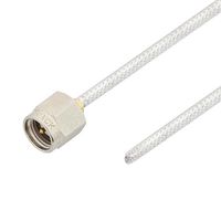 L-COM LCCA30722-3IN RF / Coaxial Cable Assembly, 3 ", 76.2 mm, 0.085 Hand Formable, SMA Plug, Free End, 50 ohm