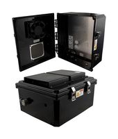 L-COM NBBPC141206-EHF Plastic Enclosure, 240 VAC Mnt Plate, Outdoor / Weatherproof, Polycarbonate, 370.84 mm, 320.04 mm