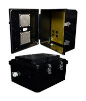 L-COM NBBPC141206-00V Plastic Enclosure, Drilled Mnt, Vented Lid, Outdoor / Weatherproof, Polycarbonate, 370.84 mm
