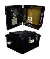 L-COM NBBPC141206-1HF-1 Carcasa de Plástico, Placa de Montaje de 120 VCA, Outdoor / Weatherproof, Policarbonato, 370.84 mm