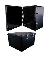 L-COM NBBPC181610 Plastic Enclosure, Outdoor / Weatherproof, Polycarbonate, 480.06 mm, 426.72 mm, 287.02 mm, IP66