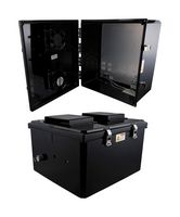 L-COM NBBPC181610-1HFA2 Plastic Enclosure, 120 VAC Mnt Plate, Outdoor / Weatherproof, Polycarbonate, 480.06 mm, 426.72 mm