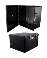 L-COM NBBPC181610-100 Plastic Enclosure, 120 VAC Mnt Plate, Outdoor / Weatherproof, Polycarbonate, 480.06 mm, 426.72 mm