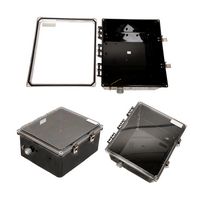 L-COM NBBWPC141206-02 Plastic Enclosure, Clear Lid, Outdoor / Weatherproof, Polycarbonate, 370.84 mm, 320.04 mm