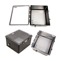 L-COM NBBWPC181610-EH0 Plastic Enclosure, Clear Lid, Outdoor / Weatherproof, Polycarbonate, 480.06 mm, 426.72 mm