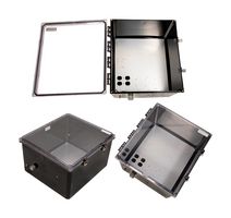 L-COM NBBWPC181610-01 Plastic Enclosure, Drilled Mount, Outdoor / Weatherproof, Polycarbonate, 480.06 mm, 426.72 mm