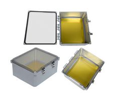 L-COM NBWPC141206-KIT Plastic Enclosure, Outdoor / Weatherproof, Polycarbonate, 370.84 mm, 320.04 mm, 187.96 mm, IP66