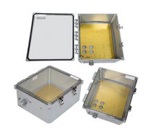 L-COM NBWPC141206-01 Plastic Enclosure, Outdoor / Weatherproof, Polycarbonate, 370.84 mm, 320.04 mm, 187.96 mm, IP66