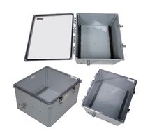L-COM NBWPC181610-000DR Plastic Enclosure, Outdoor / Weatherproof, Polycarbonate, 480.06 mm, 426.72 mm, 287.02 mm, IP66
