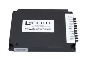 L-COM PCWAM-08347-19N3 Passive CWDW, Field Cassette Mux, 8CH, 1635nm, 3dB Insertion Loss, 45dB Return Loss