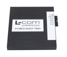 L-COM PCWED-04327-19N3 Passive CWDW, Rugged Cassette E Demux, 4CH, 1635nm, 2dB Insertion Loss, 45dB Return Loss