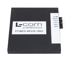 L-COM PCWED-4R335-19N3 Passive CWDW, Rugged Cassette E Demux, 4CH, 1635nm, 2dB Insertion Loss, 45dB Return Loss
