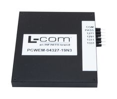 L-COM PCWEM-04327-19N3 Passive CWDW, Rugged Cassette E Mux, 4CH, 1635nm, 2dB Insertion Loss, 45dB Return Loss