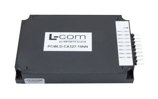 L-COM PCWLD-CA327-19NN Passive CWDW, Rugged Cassette Demux, 16CH, 1635nm, 4dB Insertion Loss, 45dB Return Loss