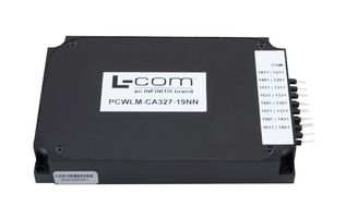 L-COM PCWLM-CA327-19NN Passive CWDW, Rugged Cassette Mux, 16CH, 1635nm, 4dB Insertion Loss, 45dB Return Loss