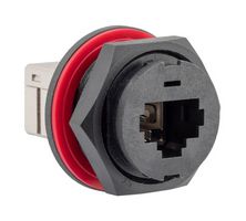 L-COM TDG1026KS-C6A-DC-WPK In-Line Adapter, RJ45, RJ45, Adaptor, In-Line, Jack, 8 Positions
