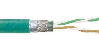L-COM TFDL5025 Networking Cable, Shielded, Cat5e, 24 AWG, 1000 ft, 304.8 m