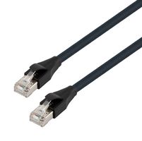 L-COM TRD815DS-SF-BLU-20CM Cable Ethernet, Cat 5e, RJ45 Macho a RJ45 Macho