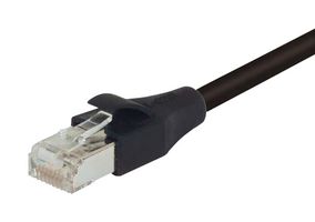 L-COM TRD855HFO-40 Ethernet Cable, Cat5e, RJ45 Plug to RJ45 Plug