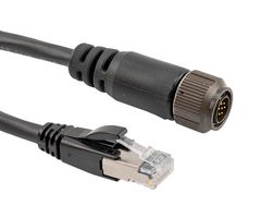 L-COM TRG677-MMC-3F Sensor Cable, Mighty Mouse Plug, RJ45 Plug, 914.4 mm, 36 ", TRG677-MMC Series