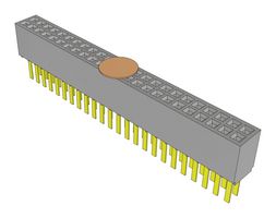 SAMTEC SFMC-124-01-L-D-K-FR .050" TIGER EYE HIGH-RELIABILITY FLEXIBLE PIN COUNT SOCKET STRIP ROHS COMPLIANT: YES