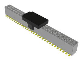 SAMTEC SFMC-130-02-S-D-P-FR .050" TIGER EYE HIGH-RELIABILITY FLEXIBLE PIN COUNT SOCKET STRIP ROHS COMPLIANT: YES