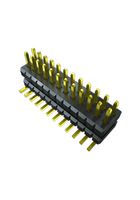 SAMTEC MW-05-03-G-D-177-086-FR Stacking Board Connector, Flex Stack MW Series, 10 Contacts, 1 mm, Pin Header, Solder, 2 Rows