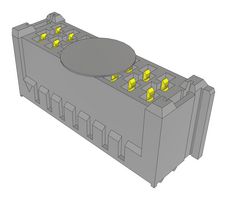 SAMTEC UMPS-08-07.5-G-V-S-W-FR Rectangular Power Connector, 8 Contacts, mPower UMPS Series, Surface Mount, Solder, 2 mm