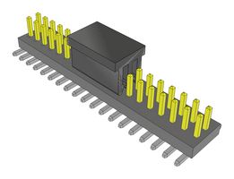 SAMTEC FTM-119-02-F-DV-P-FR 1.00 MM SURFACE MOUNT MICRO LOW PROFILE TERMINAL STRIP ROHS COMPLIANT: YES