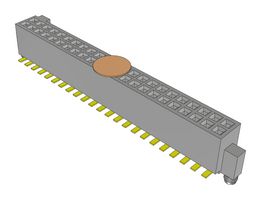 SAMTEC SFC-123-T2-F-D-A-K-FR .050" TIGER EYE COST-EFFECTIVE RELIABLE SOCKET STRIP ROHS COMPLIANT: YES