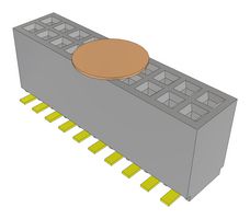 SAMTEC SFMC-110-T2-L-D-K-FR .050" TIGER EYE HIGH-RELIABILITY FLEXIBLE PIN COUNT SOCKET STRIP ROHS COMPLIANT: YES