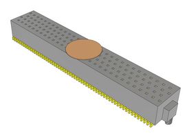 SAMTEC SOLC-130-02-S-Q-A-K-FR PCB Receptacle, Board-to-Board, 1.27 mm, 4 Rows, 120 Contacts, Receptacle Female Contact