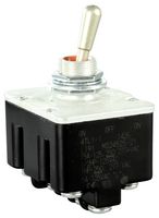 HONEYWELL 4TL1-1 Toggle Switch, On-Off-On, 4PDT, Non Illuminated, TL Series, 15 A, Panel Mount