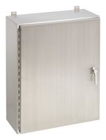 NVENT HOFFMAN A30H3008SS6LP3PT Metal Enclosure, Wall Mount, Stainless Steel, 762 mm, 762 mm, 203 mm, IP66