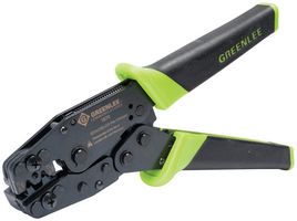TEMPO COMMUNICATIONS PA1670 Crimp Tool, Ratchet, 28-18AWG EDAC/ELCO Rack & Panel, Open Barrel Contacts, 1600 Series