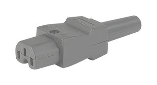 SCHURTER 4310.0030 IEC Power Connector, IEC C15 Socket, 10 A, 250 VAC, Screw, Cable Mount, 8101 Series