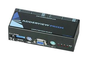 L-COM AVP4-KVM Computer Switch, KVM, 4Ways, Automatic, 10 x Mini DIN Input/5 x DB15 Output