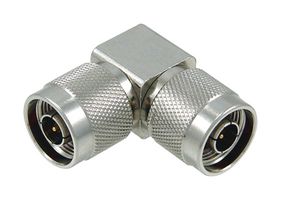 L-COM AXA-NMNM90 RF / Coaxial Adapter, N, Plug, N, Plug, Right Angle Adapter, 50 ohm