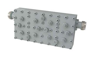 L-COM BPF24-803 Bandpass Filter, 2.4GHz, 3 Channel, 802.11, WLAN, Rugged Aluminum Construction, N-Female Connector