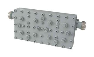 L-COM BPF24-814 Bandpass Filter, 2.4GHz, 14 Channel, 802.11, WLAN, Rugged Aluminum Construction, N-Female Connector