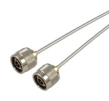 L-COM CA-141FNMNM012 RF / Coaxial Cable Assembly, 12 ", 304.8 mm, 0.141 Hand Formable, N Type Plug, N Type Plug